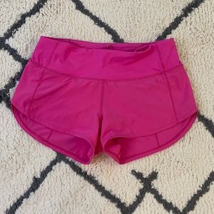Sonic pink lululemon speed ups